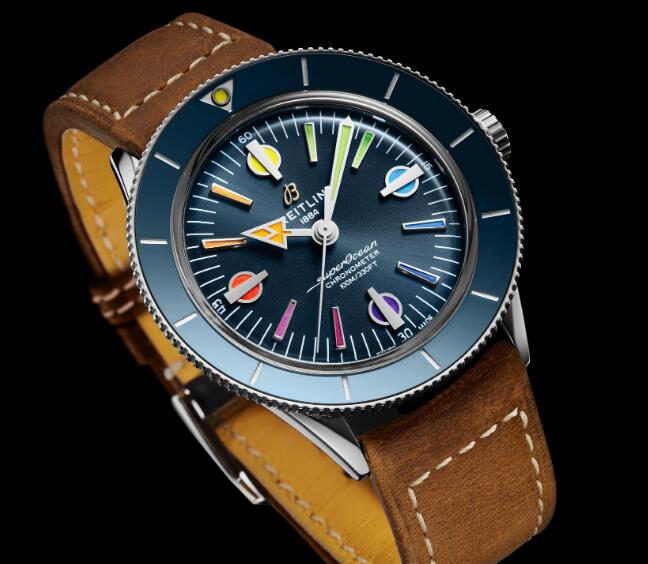 The rainbow elements on the dial have attracted numerous watch lovers.